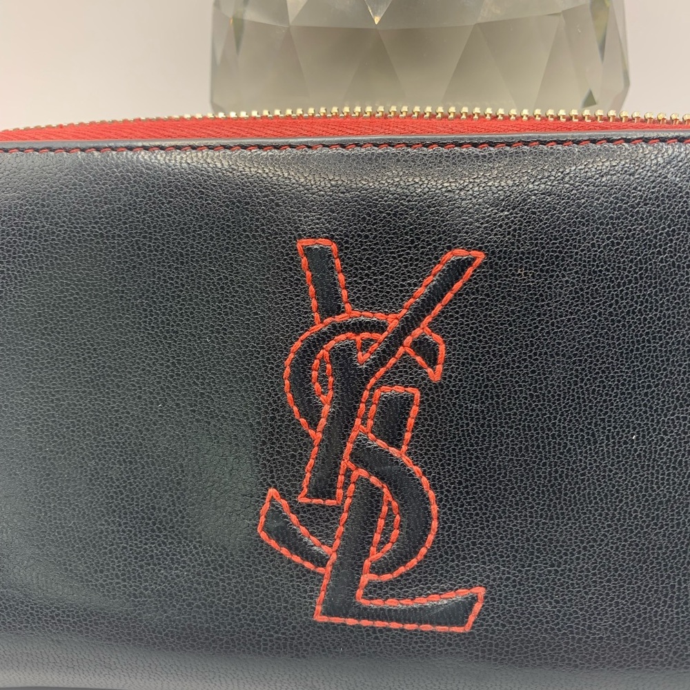 Yves Saint Laurent YSL long Zippy Wallet